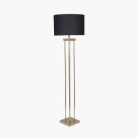 Pacific Lifestyle Langston Metal Column Floor Lamp Base - Satin Brass