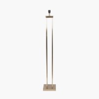 Pacific Lifestyle Langston Metal Column Floor Lamp Base - Satin Brass