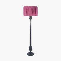 Pacific Lifestyle Captiva Mango Wood Floor Lamp Base - Antique Black