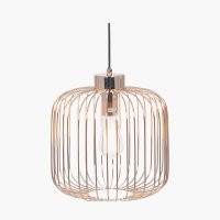 Pacific Lifestyle Dania Metal Wire Pendant - French Gold