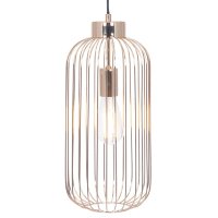 Pacific Lifestyle Dania Metal Wire Tall Pendant - French Gold