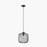 Pacific Lifestyle Dania Metal Wire Pendant - Matt Black