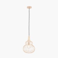 Pacific Lifestyle Dania Metal Wire Shaped Pendant - French Gold