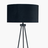 Pacific Lifestyle Houston Metal Tripod Floor Lamp - Matt Black