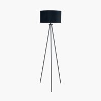 Pacific Lifestyle Houston Metal Tripod Floor Lamp - Matt Black