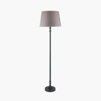 Pacific Lifestyle Rhode Matt Black Stick Metal Floor Lamp Base