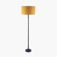 Pacific Lifestyle Rhode Matt Black Stick Metal Floor Lamp Base