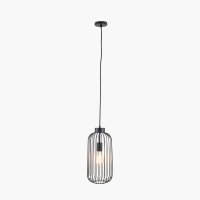 Pacific Lifestyle Dania Metal Wire Tall Pendant - Matt Black
