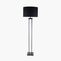 Pacific Lifestyle Langston Metal Column Floor Lamp Base - Matt Black