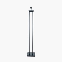 Pacific Lifestyle Langston Metal Column Floor Lamp Base - Matt Black