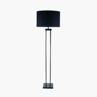 Pacific Lifestyle Langston Metal Column Floor Lamp Base - Matt Black