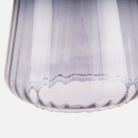 Pacific Lifestyle Porto Optic Glass Tapered Pendant - Grey