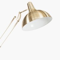 Pacific Lifestyle Alonzo Metal Task Floor Lamp - Brass