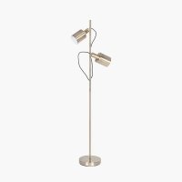 Pacific Lifestyle Aaron Metal Task Floor Lamp - Antique Brass