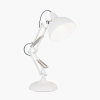 Pacific Lifestyle Alonzo Metal Task Floor Lamp - Matt White