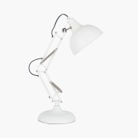 Pacific Lifestyle Alonzo Metal Task Floor Lamp - Matt White