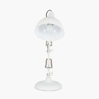 Pacific Lifestyle Alonzo Metal Task Floor Lamp - Matt White