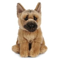 Soft Toy German Shepherd by Living Nature (20cm)H AN455