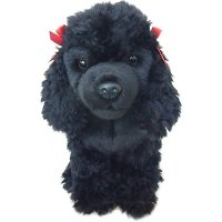Soft Toy Dog, Black Poodle by Faithful Friends (23cm)H FBP03