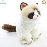 Soft Toy Plush Ragdoll Cat by Faithful Friends (25cm)H FRAG03