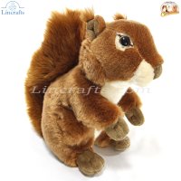 Soft Toy Plush Squirrel by Faithful Friends (25cm)H FRS03