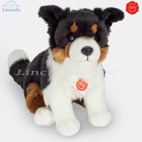 Plush Soft Toy Tri-color Border Collie by Teddy Hermann (30 cm) 91956