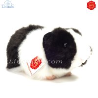 Plush Soft Toy Guinea Pig black & white by Teddy Hermann (20 cm) 92650