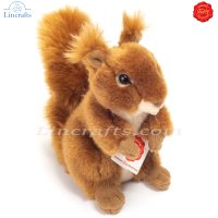 Plush Soft Toy Squirrel by Teddy Hermann (17 cm) 90818