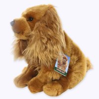 Soft Toy King Charles Cavalier Spaniel, Ruby, by Faithful Friends (23cm)H FRCAV03