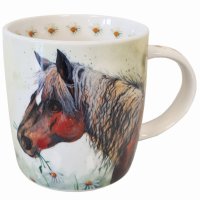 Alex Clark Mug - Horse and Flowers