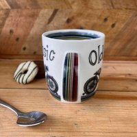 Alex Clark Mug - Old Classic Motorbike