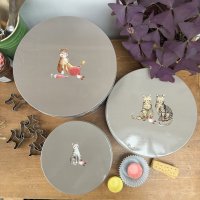 Alex Clark Cake Tin Set - Marvellous Moggies
