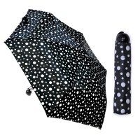Drizzles Supermini Ball Handle Black & White Umbrella - Assorted
