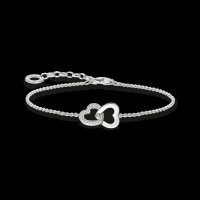 Thomas Sabo Silver Linked Heart Bracelet