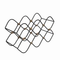 BarCraft Iron Wire Wine Rack
