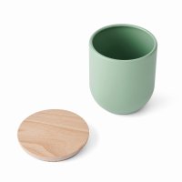 KitchenCraft Idilica Storage Canister 450ml - Green