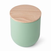 KitchenCraft Idilica Storage Canister 450ml - Green