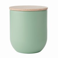 KitchenCraft Idilica Storage Canister 450ml - Green