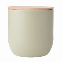 KitchenCraft Idilica Storage Canister 1lt - Putty
