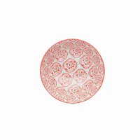 KitchenCraft Ceramic Bowl 16cm - Bright Yellow Floral