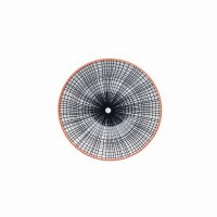 KitchenCraft Ceramic Bowl 16cm - Black Tile