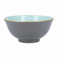 KitchenCraft Ceramic Bowl 16cm - Grey Arched