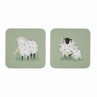 Ulster Weavers Woolly Sheep Coaster 4 Pack