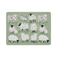Ulster Weavers  Woolly Sheep Cork Placemat 4 Pack