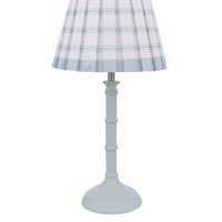Laura Ashley Farnworth Table Lamp Matt Green with Shade