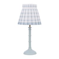 Laura Ashley Farnworth Table Lamp Matt Green with Shade