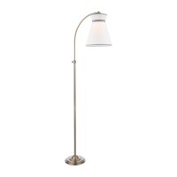 Laura Ashley Dearham Floor Lamp Antique Brass with Shade