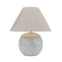 Laura Ashley Montford Table Lamp Blue Ceramic with Shade