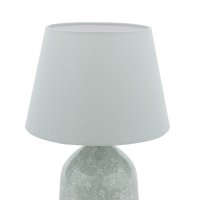 Laura Ashley Campion Table Lamp Blue Ceramic with Shade