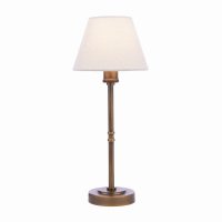 Laura Ashley Denston Table Lamp Antique Bronze with Shade